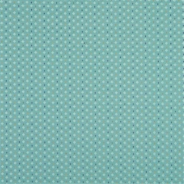 Designer Fabrics Designer Fabrics K0050G 54 in. Wide Light Blue And Navy Small Scale Diamonds Upholstery Jacquard Fabric K0050G - main